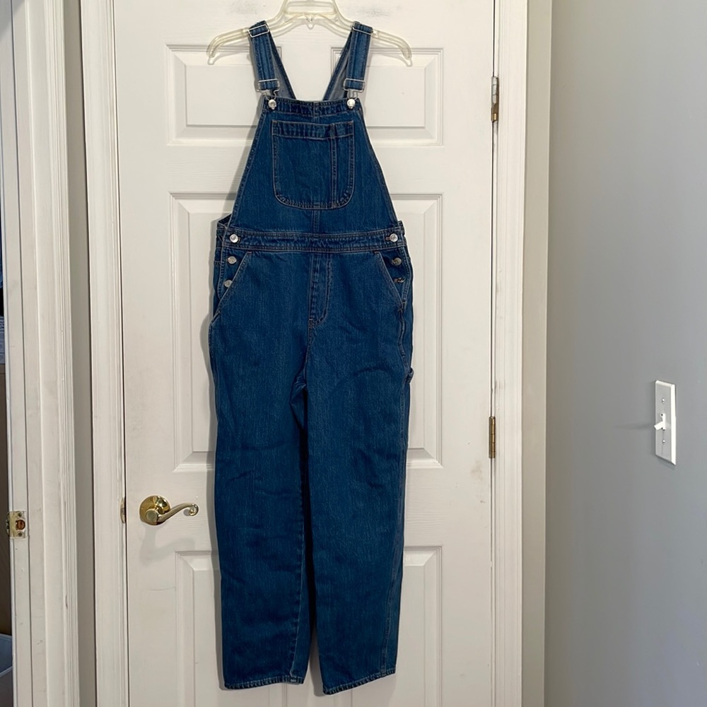 J. Crew Slouchy Boyfriend Jean Overalls